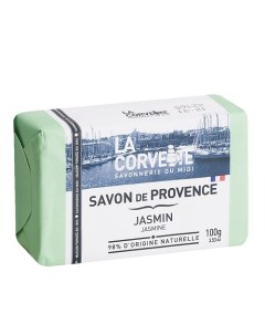 Мыло туалетное прованское для тела Жасмин Savon de Provence Jasmin La corvette
