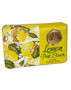 Мыло Lemon Pink clover Лимон и Розовый клевер 275 0 La florentina