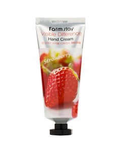 Крем для рук с экстрактом клубники Visible Difference Hand Cream Strawberry Farmstay