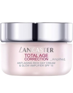 Крем Total Age Correction Amplified Anti Aging Rich Day Cream Glow Amplifier SPF15 Lancaster