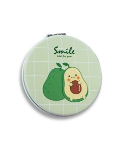 Зеркало складное Smile avocado two с увеличением Ilikegift