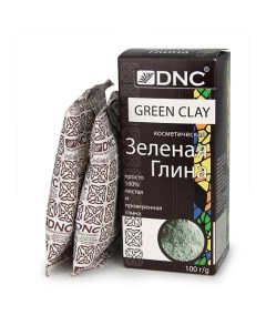 Глина косметическая зеленая Green Clay Dnc