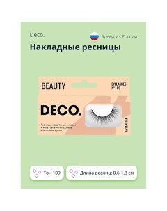 Накладные ресницы ESSENTIAL 109 1 0 Deco