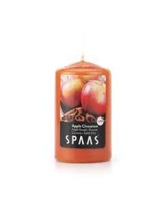 Свеча столбик ароматическая Яблоко с корицей 1 Spaas