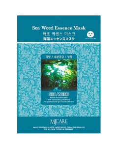MJCARE Тканевая маска для лица с экстрактом морских водорослей 23 Mijin