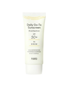 Cолнцезащитный крем для лица SPF 50 PA Daily Go To Sunscreen 60 0 Purito