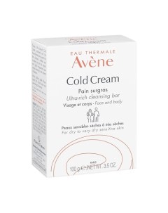 Сверхпитательное мыло с колд кремом Cold Cream Ultra Rich Cleansing Bar Avene