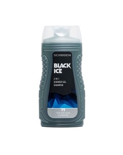 Гель для душа и шампунь мужской Black Ice 400 0 Schogen