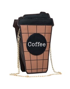 Маленькая сумка на плечо Стакан кофе COFFEE POINT Л'этуаль