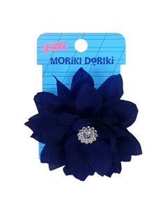 Синий цветок на резинке SCHOOL Collection Blue flower elastic Moriki doriki
