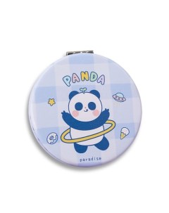 Зеркало складное Panda paradise in hoop с увеличением Ilikegift