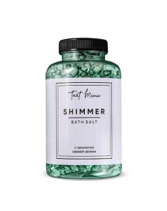 Соль для ванны с шиммером С ароматом свежей зелени 500 0 Tant mieux