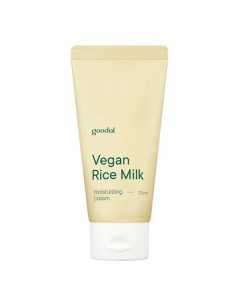 Крем для лица увлажняющий веганский Vegan Rice Milk Moisturizing Cream Goodal
