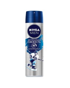 MEN Дезодорант антиперспирант спрей Экстремальная свежесть Nivea