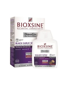 Шампунь против выпадения с черным чесноком для всех типов волос DermaGen Bioxsine
