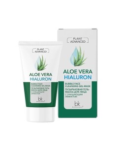 Plant Advanced Aloe Vera Пузырьковая гель маска для лица с очищающим эффектом 110 0 Belkosmex
