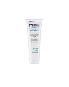 Молочко для тела успокаивающее для сухой и чувствительной кожи Pharma Line Atopic Body Lotion Herbal