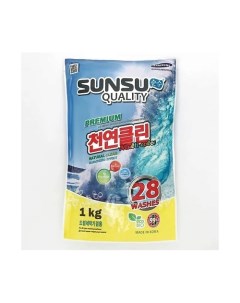 Концентрированный порошок для стирки цветного белья 1кг 28 стирок Samsung 1000 0 Sunsu quality
