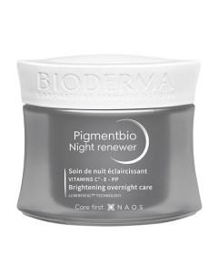 Осветляющий и обновляющий ночной крем Pigmentbio 50 0 Bioderma