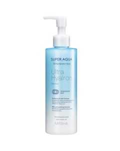 Мягкий гель скатка Super Aqua Ultra Hyalron пилинг с кислотами Missha