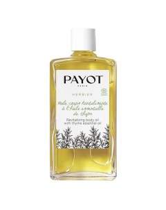 Масло для тела и волос восстанавливающее с эфирным маслом тимьяна Herbier Payot