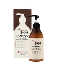 ВВ Шампунь против выпадения волос с био биотином 500 0 Adelline