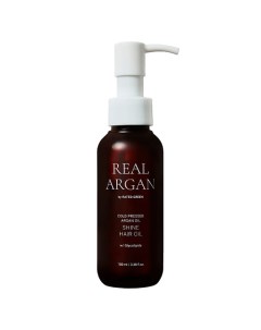 Масло для сияния волос с маслом арганы Real Argan Shine Hair Oil Rated green