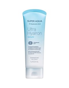 Гель скатка Super Aqua Ultra Hyalron пилинг с кислотами Missha