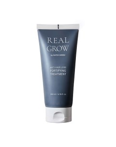 Укрепляющая маска для кожи головы против выпадения волос Real Grow Fortifying Treatment Rated green