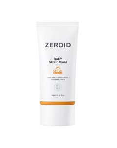 Солнцезащитный крем для кожи SPF 50 Daily Sun Cream Zeroid