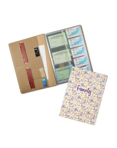Папка для семейных документов А4 формата с принтом на обложке Flexpocket