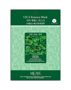 MJCARE Тканевая маска для лица с экстрактом центеллы азиатской 23 Mijin