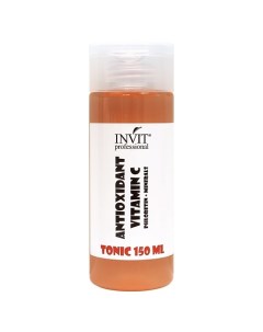 Тоник антиоксидант для очищения лица с витамином С флоретином и минералами 150 0 Invit