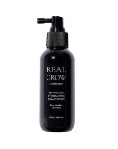 Спрей против выпадения волос Real Grow Stimulating Scalp Spray Rated green