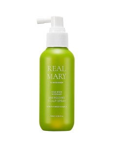 Регенерирующий спрей для кожи головы с соком розмарина Real Mary Energizing Scalp Spray Rated green