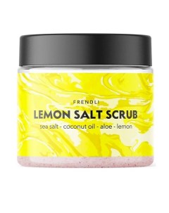Соляной скраб для тела с лимоном и эвкалиптом Lemon Salt Scrub 300 Frendli