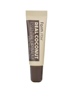 Бальзам для губ с экстрактом кокоса Real Coconut Essential Lip Balm Farmstay