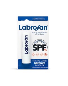 Бальзам для губ увлажняющий защитный SPF15 Defence Balsamo Labbra Labrosan
