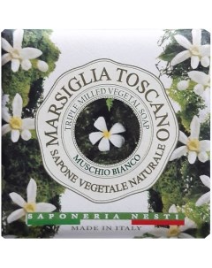Мыло Marsiglia Toscano Muschio Bianco Nesti dante
