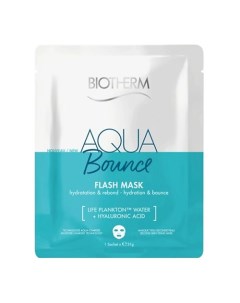 Тканевая маска для лица Увлажнение и Упругость Aqua Bounce Biotherm