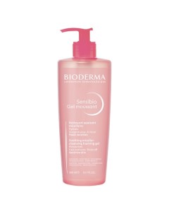 Очищающий гель для умывания для нормальной и чувствительной кожи лица Sensibio 500 0 Bioderma