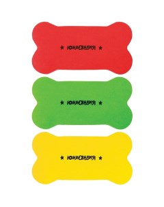 Стиратели магнитные для магнитно маркерной доски Косточка 3 Юнландия
