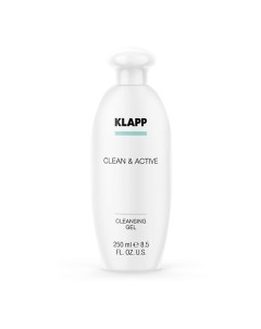 Очищающий гель CLEAN ACTIVE Cleansing Gel 250 0 Klapp cosmetics