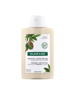 Восстанавливающий шампунь с органическим маслом Купуасу Repairing Shampoo Klorane