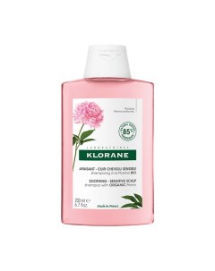 Шампунь успокаивающий с органическим экстрактом пиона Soothing Shampoo Klorane