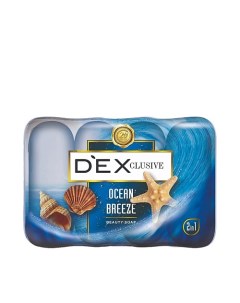 Мыло туалетное твёрдое Океанская волна Ocean Breeze Beauty Soap Dexclusive