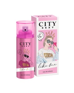 Туалетная вода женская City Sexy Like me 60 0 City parfum