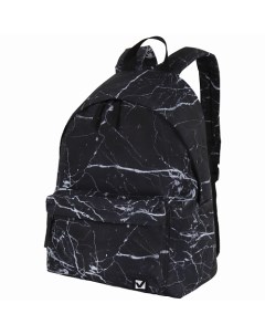 Рюкзак сити формат Black marble Brauberg
