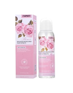 Спрей для макияжа фиксирующий Rose с гиалуроновой кислотой 160 0 Farres