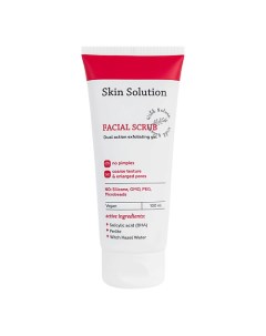 Гель скраб для проблемной кожи Skin Solution Facial Scrub Wild nature